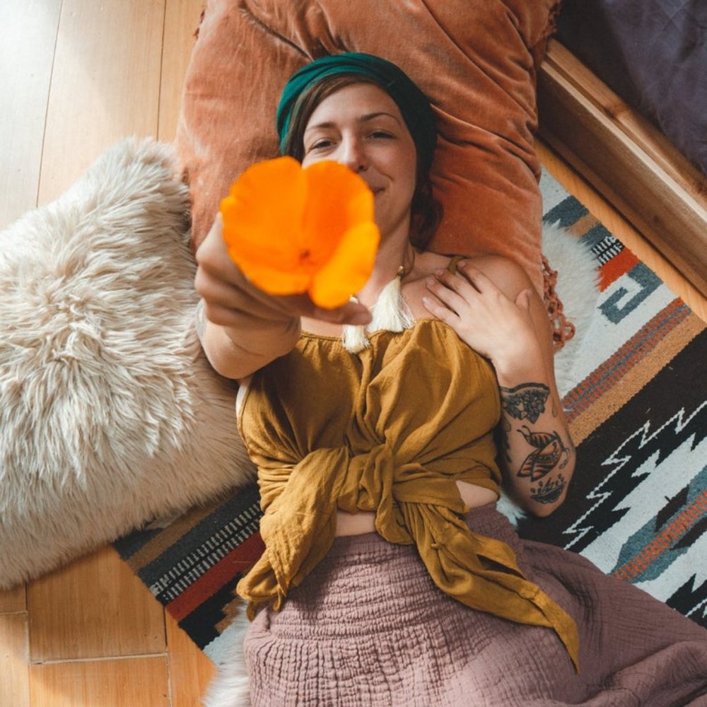 Cotton Flower Clothing Gauze Fairy Tank